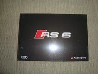 Audi RS6 Prospekt mit Hardcover OVP April 2016 quattro GmbH Köln - Mülheim Vorschau