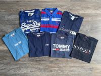 7 Shirts  Super Dry Puma Tommy Hilfiger Lacoste Shirt Wurster Nordseeküste - Misselwarden Vorschau