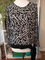 Shirt Schwarz Weiß Gr 38 Street One Hessen - Ludwigsau Vorschau
