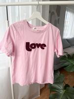 Shirt pink rosa love H&M Größe S Hessen - Darmstadt Vorschau