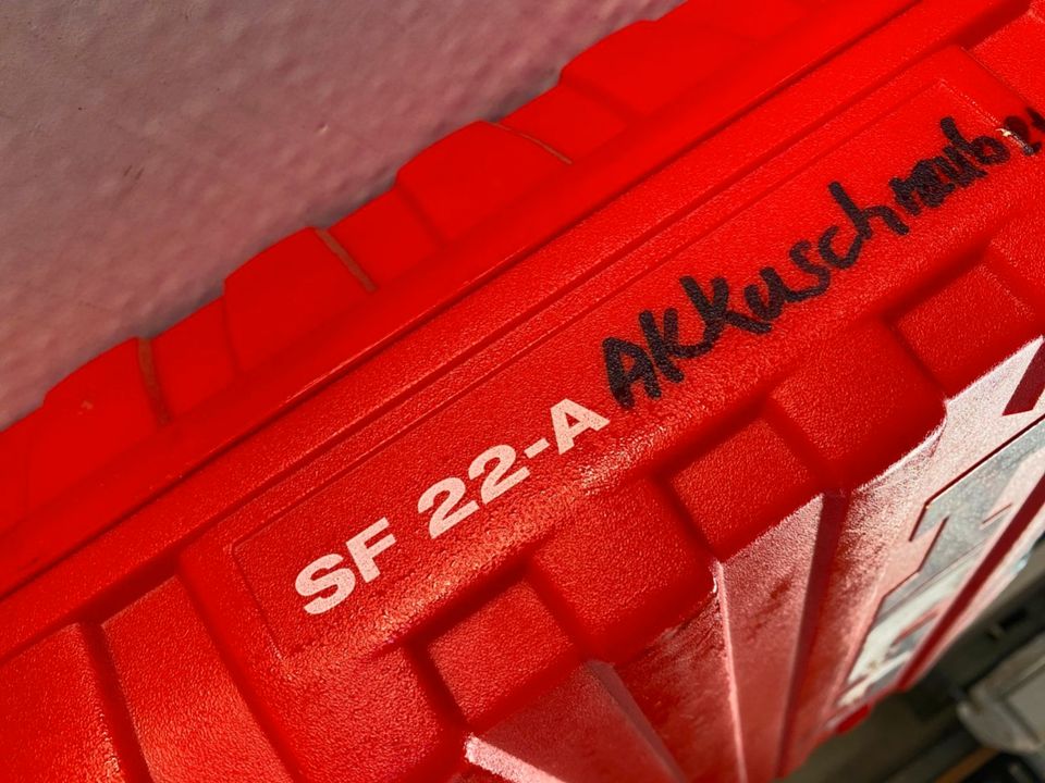 HILTI LEER GERÄTEKOFFER für Akku-Bohrschrauber SF 22-A in Weiden (Oberpfalz)