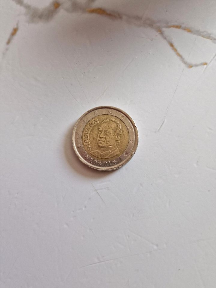 2 Euro Münze in Dettenheim