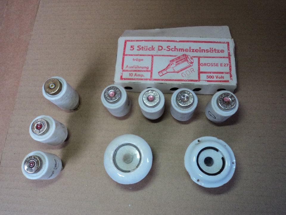 Schraubsicherung Sicherungspatrone 500 V 10 A mit Verschraubung in  Thüringen - Schmalkalden | Heimwerken. Heimwerkerbedarf gebraucht kaufen |  eBay Kleinanzeigen ist jetzt Kleinanzeigen