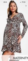 Umstandskleid Kleid Schwangerschaft mit Leopardenmuster Gr. 38 Bayern - Thierhaupten Vorschau