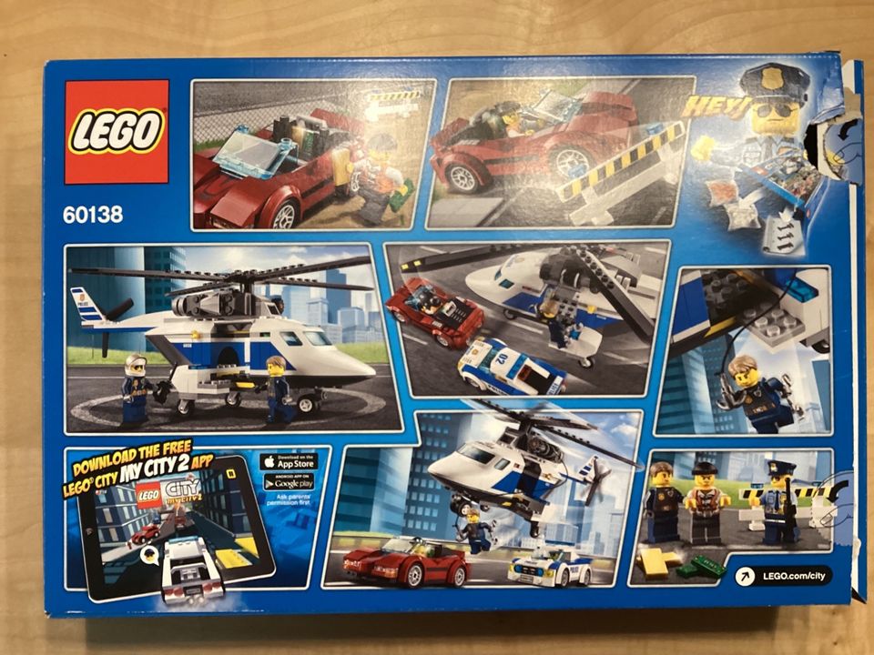 Lego City Polizei Rasante Verfolgungsjagd 60138 in Oldenburg