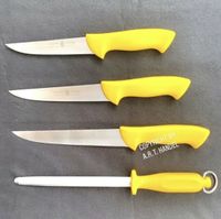 Solingen Messer ✅ Fleischermesser Set Profi Metzger Messer 4-tlg. Baden-Württemberg - Weinheim Vorschau