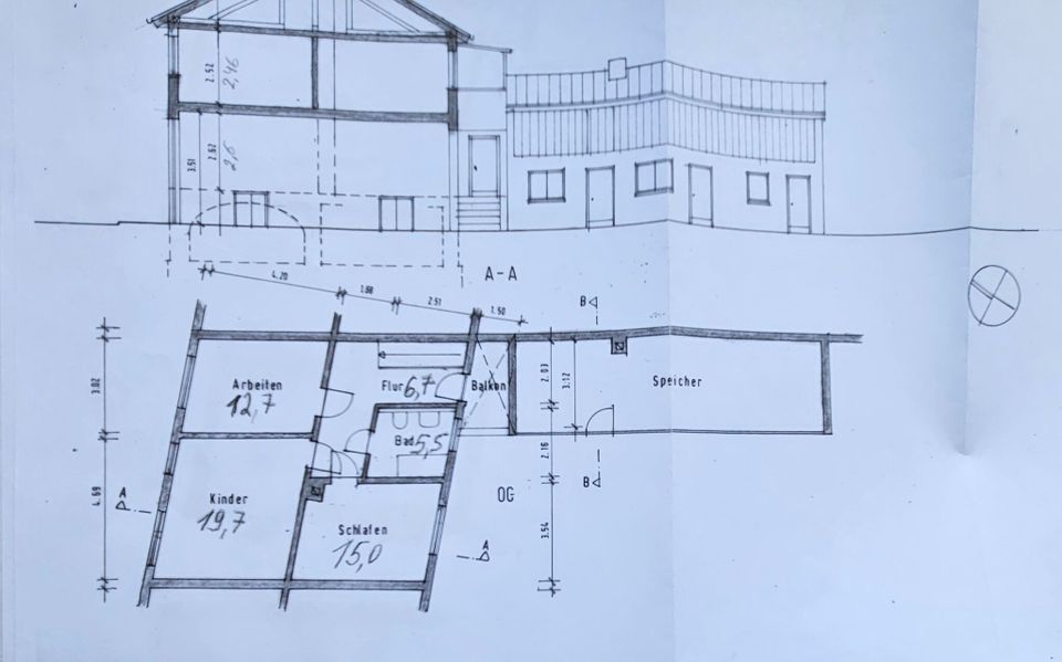 Einfamilienhaus unrenoviert in Rheinsheim mit Garten in Philippsburg