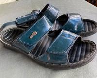VITAFORM Sandalette Lackleder Gr 39 dunkelblau , umwandelbar Hamburg - Bergedorf Vorschau