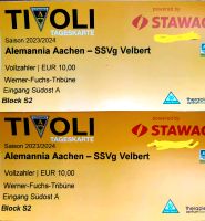 Alemannia Aachen Tickets gegen Velbert. nähe Tivoli abzuholen Aachen - Aachen-Haaren Vorschau