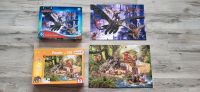 Puzzle Dragons 63 Teile + Schleich Puzzle Wind Life 100 Teile Nordrhein-Westfalen - Hamm Vorschau