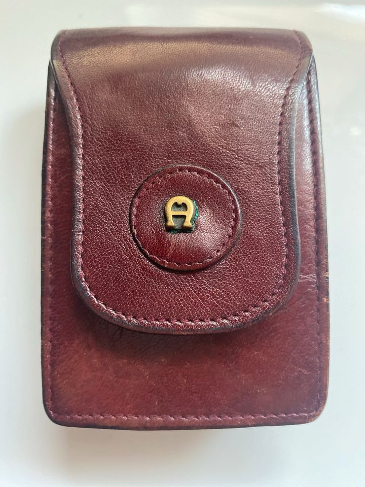 Etienne Aigner Vintage Set Zigaretten Etui Anhänger Täschchen in Düsseldorf