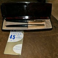 Parker 45 Stift und Füllfederhalter mit goldlaminierter Kappe Niedersachsen - Wymeer Vorschau