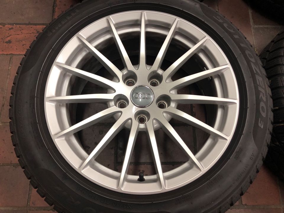 Orig Audi A5 8W Felgen 17 Zoll Winterreifen 225 50 17 Pirelli in Leimen