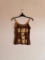 Vintage Dolce & Gabbana Top braun/gold XS Baden-Württemberg - Rottenburg am Neckar Vorschau