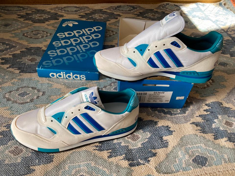 3 x Adidas NOS Quorum 10 5 Original 80s 90s Raritat Sammler Eqt in Berlin Lichtenberg kleinanzeigen