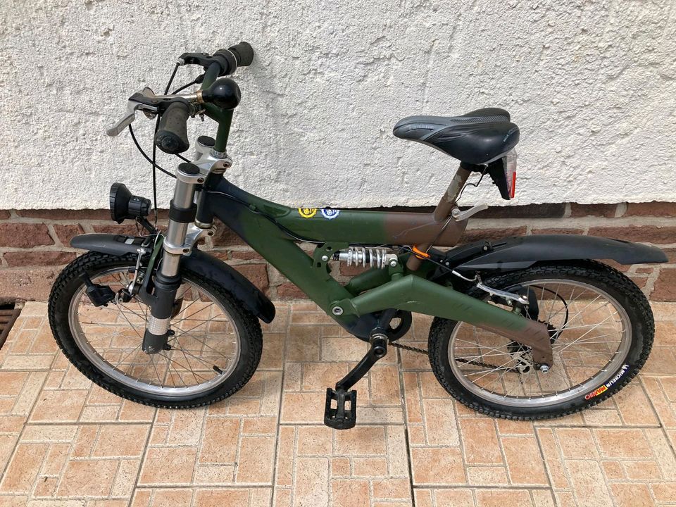 20" Zoll MTB Fahrrad Vollfederung Mountainbike Cross Bike Kinder in Bösdorf (bei Haldensleben)