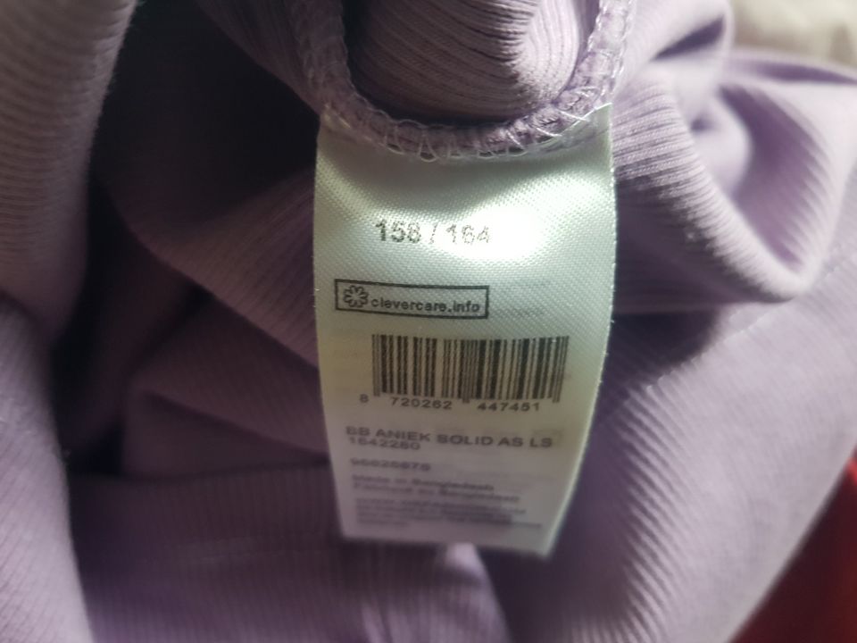 SET (2x) T-Shirt von Name It Gr. 158/ 164 in Flieder Neu NP: 55 € in Hausach