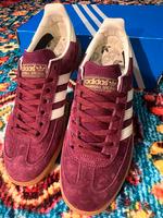 Adidas Handball Spezial Shadow Rot OFF-WHITE Wildleder Weinrot 39 Berlin - Neukölln Vorschau
