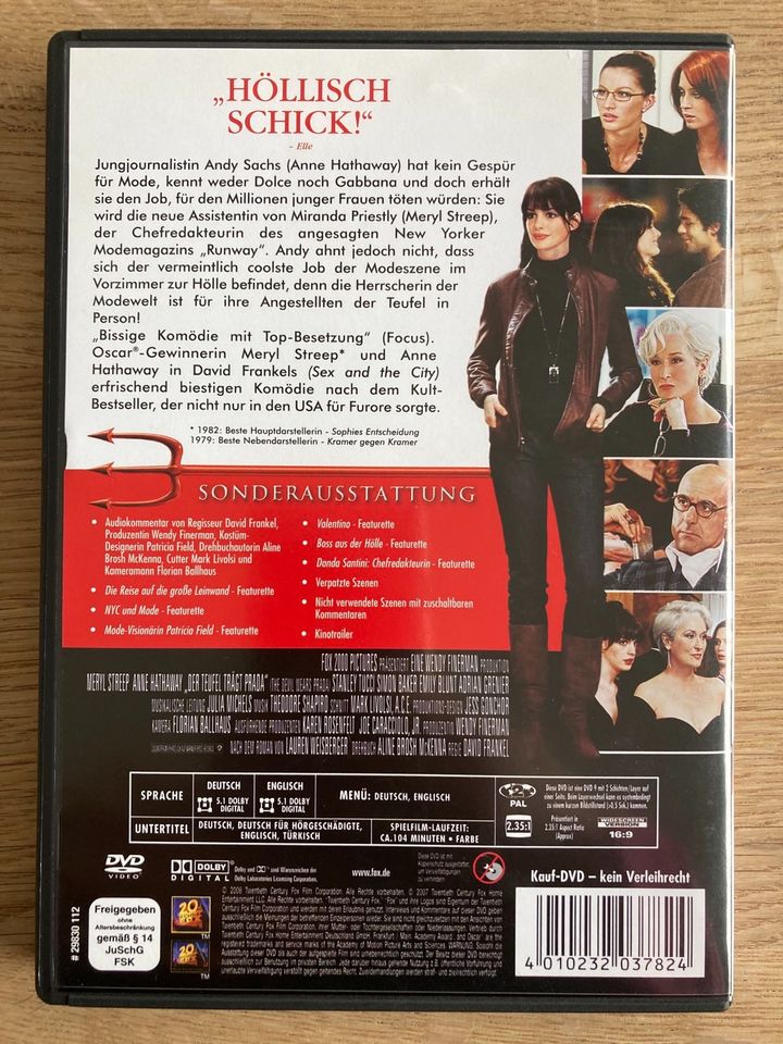 DVD „Der Teufel trägt Prada“, neu in Rödental