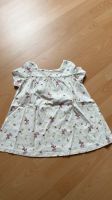 Mädchen Kleid weiß mit Blumen Gr. 86/92 kurzarm Bayern - Abenberg Vorschau