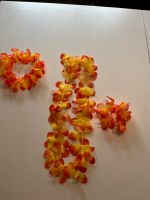 Orange/gelbe "Hawaii" Kette mit Stirnband und Armband Wandsbek - Hamburg Poppenbüttel Vorschau