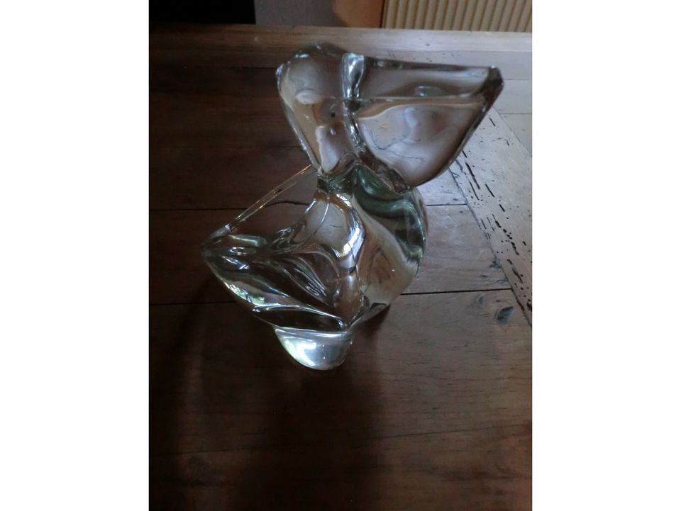 SASAKI- Kristallglas Japan Pelikan 1970er Jahre vintage in Gau-Algesheim