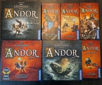 Legenden von Andor, Teil 1, 2, 3 inkl. Erw., Brettspiel Nordrhein-Westfalen - Oberhausen Vorschau