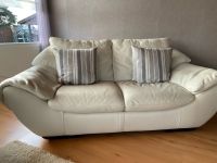 2 x Ledersofa Natuzzi weiß Nordrhein-Westfalen - Halle (Westfalen) Vorschau