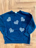 Sweatshirt Gr 140 Zara dunkel blau Pailletten Kreis Pinneberg - Schenefeld Vorschau