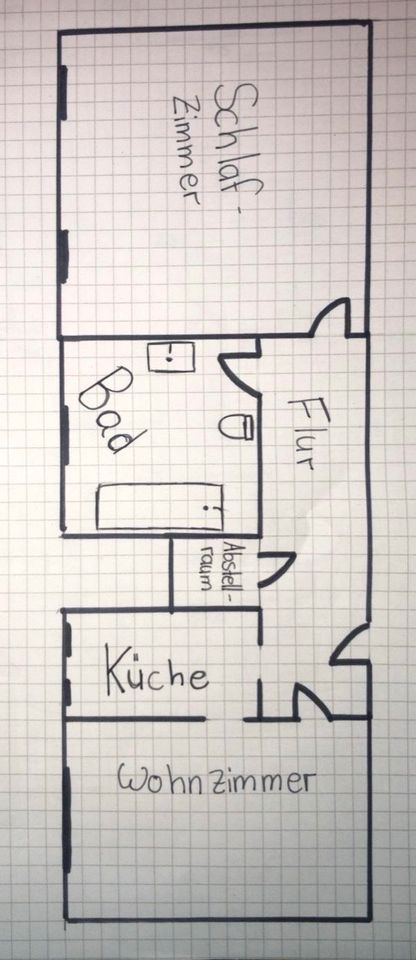 Renovierte Wohnung 2 Zimmer Plauen sucht neuen Mieter in Plauen