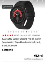 Samsung Galaxy watch 5 Pro Niedersachsen - Hameln Vorschau