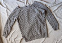 Strickpullover FOREVER® grau/taupe M Reißverschluss langarm relax Brandenburg - Schwedt (Oder) Vorschau