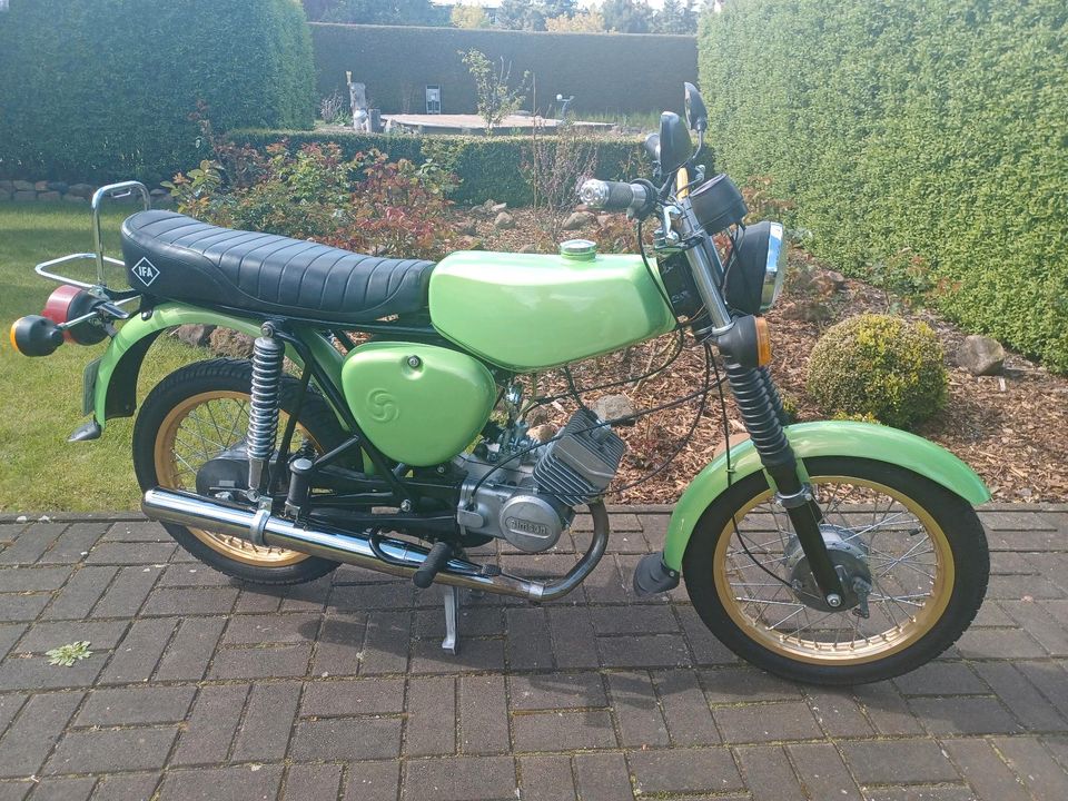 Simson S51 Neuaufbau in Jüterbog