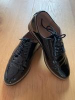 Halb-Schuhe Lack, Größe 37 Bayern - Marzling Vorschau