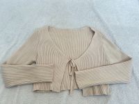 beige Strickjacke Gr. S/ schönes Jäckchen Nordrhein-Westfalen - Neuenkirchen Vorschau