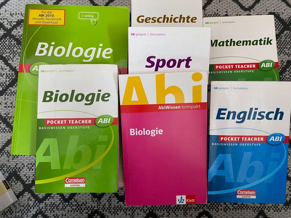 ALLES NUR FÜR 7€ Abitur Lernbücher, Sachbücher, Pocket Teacher in Wipperfürth