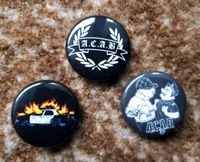 3 x Buttons A.C.A.B.,Punks,Ultras,Hooligans,NEU Thüringen - Jena Vorschau