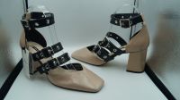 Zara Bacic echt Leder High Heel Blockabsatz Riemen Pumps Gr.38 n Hessen - Bad Camberg Vorschau