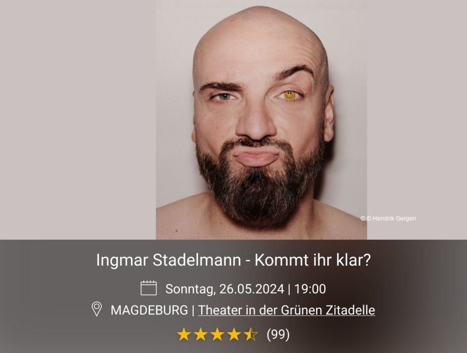 Ingmar Stadelmann - Kommt Ihr klar? Magdeburg 26.05.2024 in Harzgerode