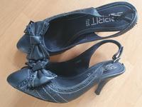 Esprit Slingpumps Sandalen Absatz 7cm Leder schwarz wie neu 38 Bayern - Rosenheim Vorschau