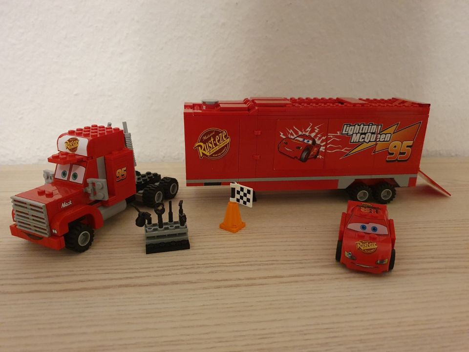 Lego Cars 8486 Macks Team-Truck - Lightning McQueen in Pretzien