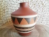 Vase 60er Keramik Kunst DDR signiert UDO Ritzdekor MidCentury Rheinland-Pfalz - Wissen Vorschau