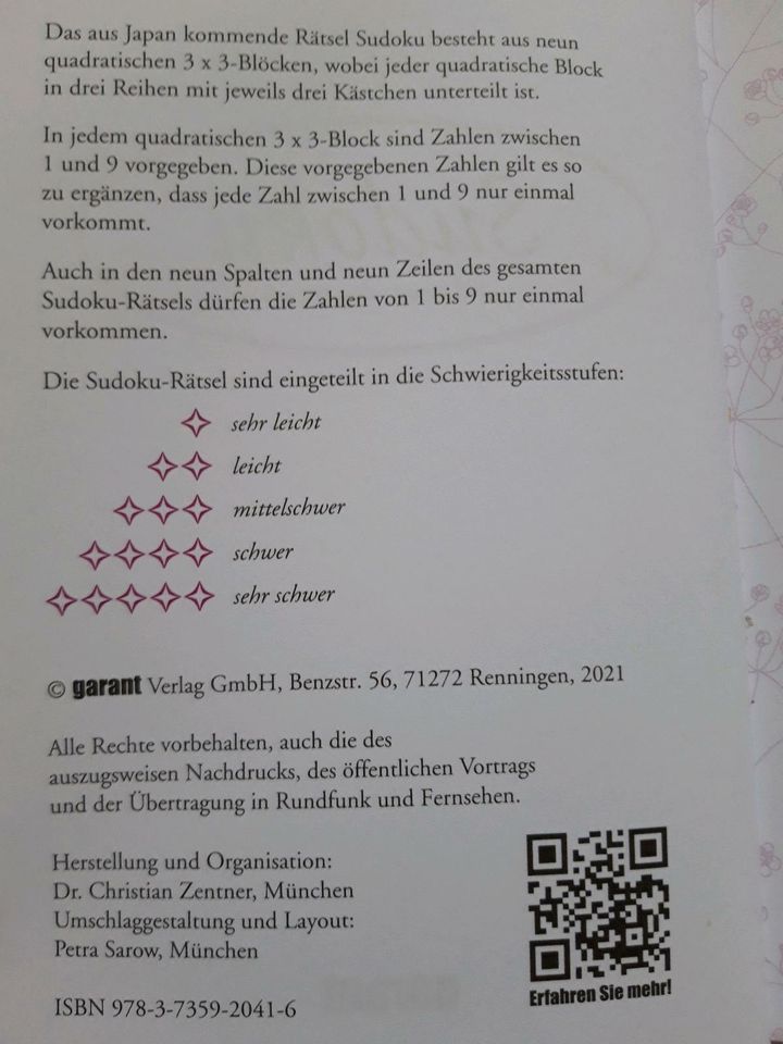 Sudoku Taschenbuch 203 ausgewählte Rätsel in Aalen