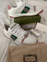 Gucci Schuhe Gr 38 Sneaker Rosa Grün Weiß München - Pasing-Obermenzing Vorschau