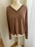 Pullover, V-Pulli, Gr 44, Cognac, Mango Kr. Altötting - Kirchweidach Vorschau