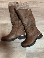 Rieker Stiefel Winterschuhe Damen Mädchen Größe 36 braun Sachsen - Kurort Oberwiesenthal Vorschau