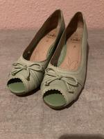 Peeptoes salbeifarben Größe 40,5 Baden-Württemberg - Graben-Neudorf Vorschau