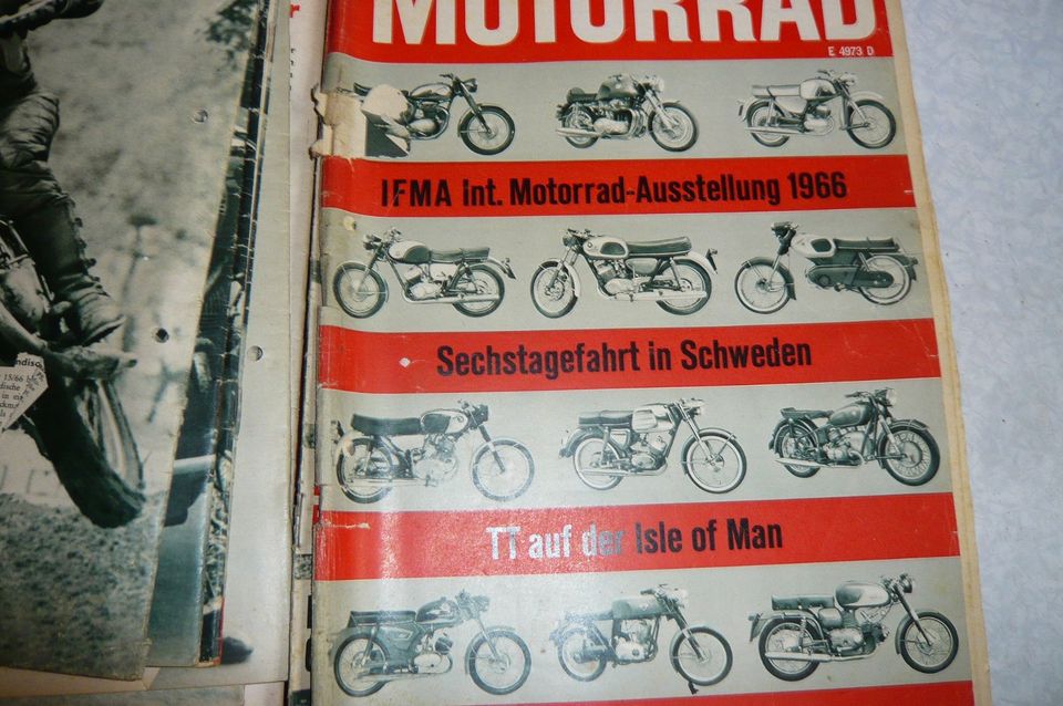 Sammlung Zeitschriften "Das Motorrad" 1966 in Sulzbach-Rosenberg