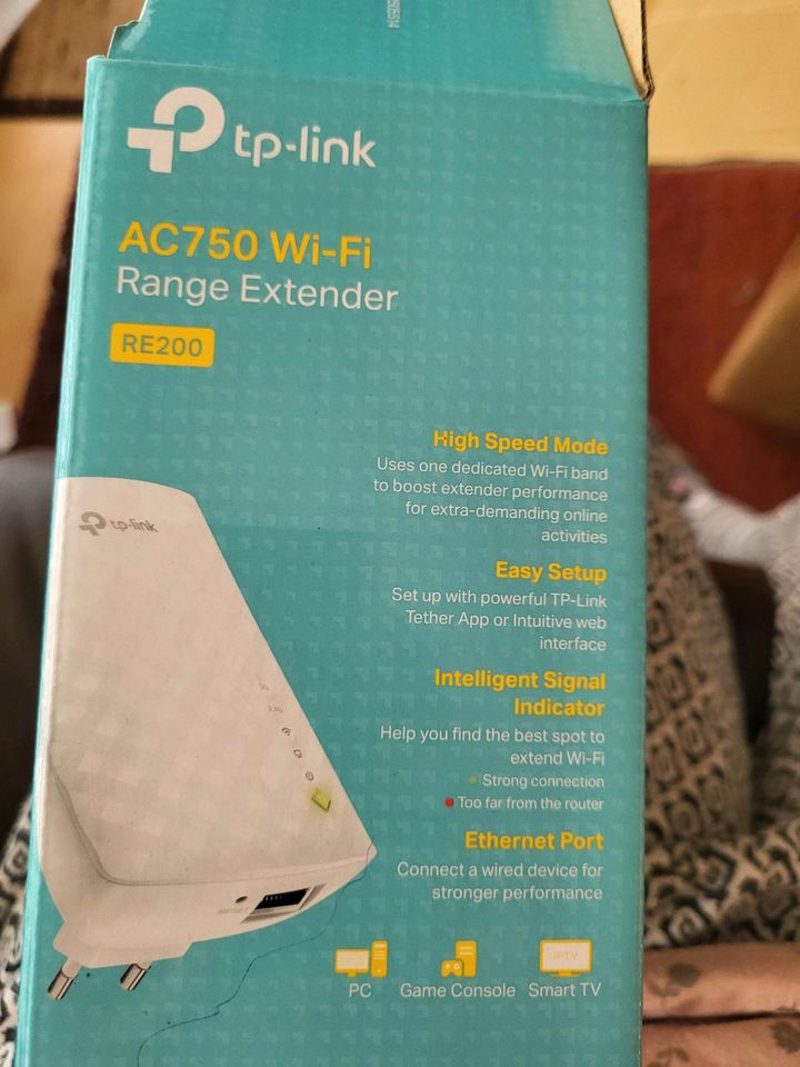 tp-link AC750 Wi-Fi range externer repeater in Caputh