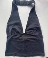 Schwarz, Glitter Crop Top Berlin - Charlottenburg Vorschau